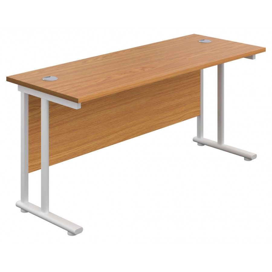 Olton 600mm Deep Cantilever Straight Office Desk